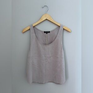 David Lerner Taupe Women's Tank Top Size Medium